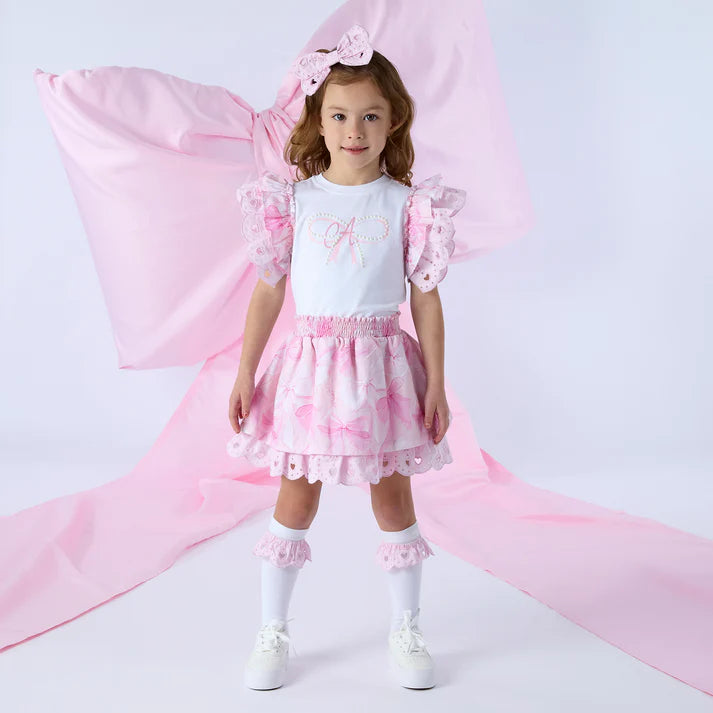 A DEE - Vestito Remi con Stampa Fiocchi S261705
