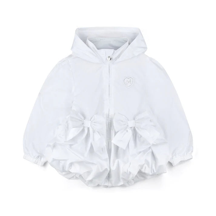 A DEE - Giacca Stella con Fiocchi e Zip Strass S262205