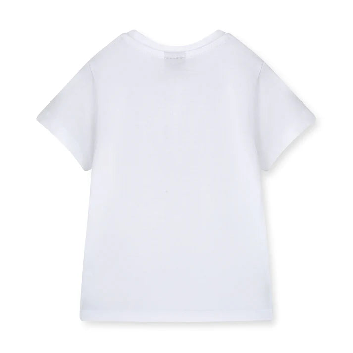 A DEE - Completo Stevie Top Bianco e Gonna Gialla S262519