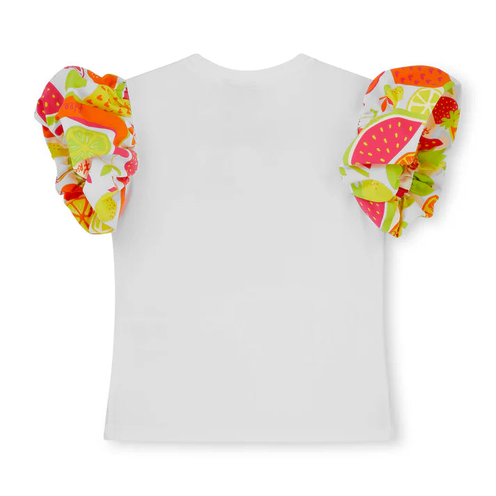 A DEE - Completo Tia con Stampa Frutta e Gonna Puff S263523